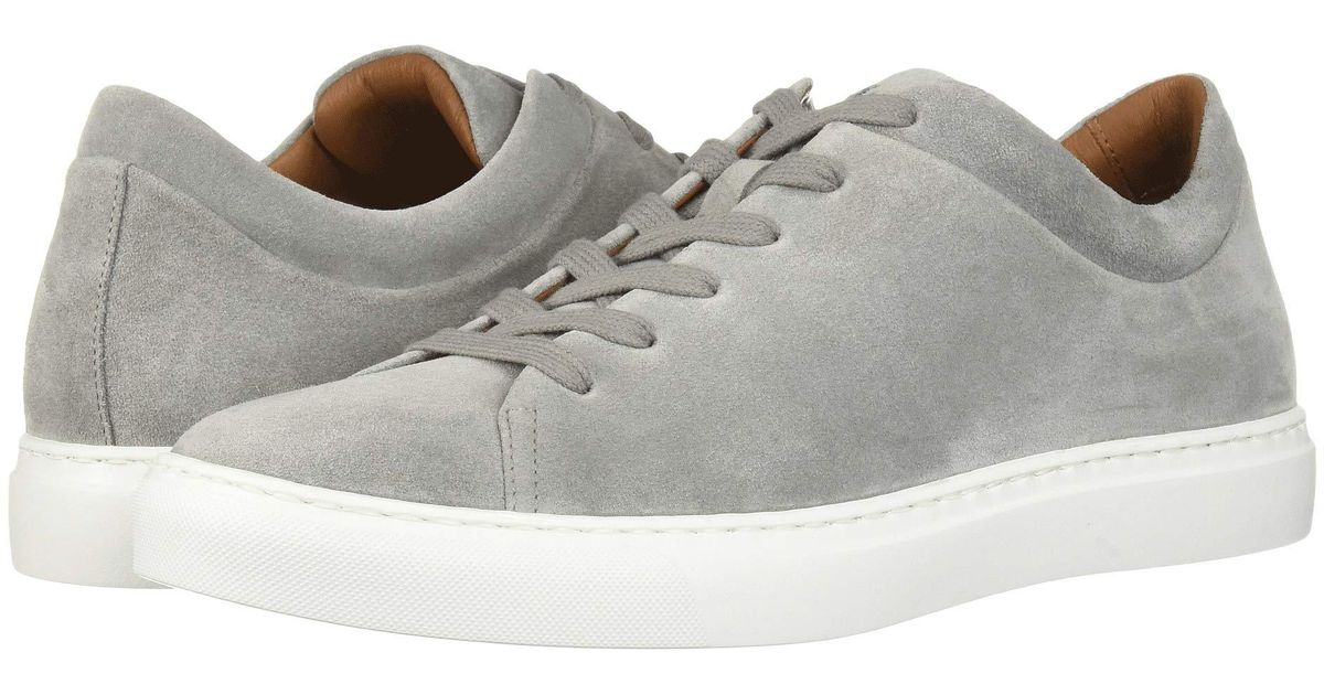 gray casual sneakers