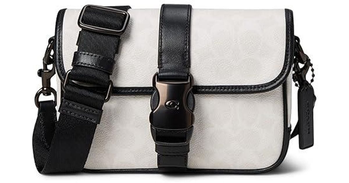 COACH League Crossbody Bag 19 in Black for Men | Lyst