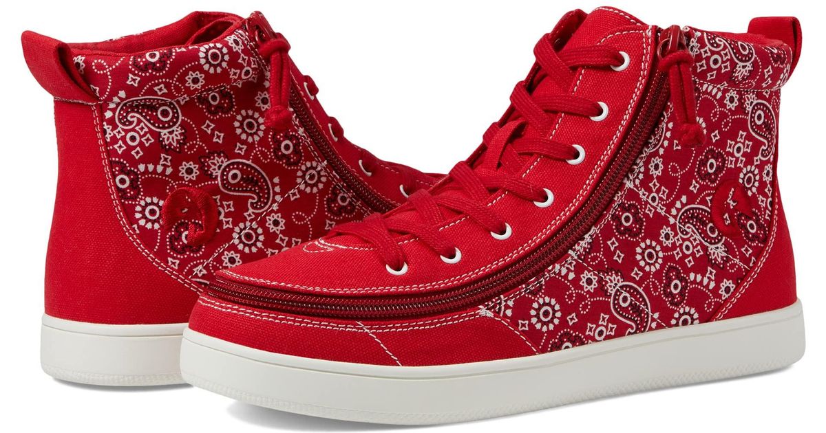 BILLY Footwear Billy Sneaker Classic High in Red Lyst