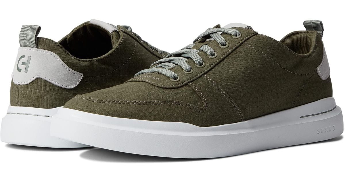 Cole Haan Grandpro Rally Canvas Court Sneaker in Olive (Green) for Men Cole Haan Grandpro Rally Canvas Court Sneaker in Olive (Green) for Men