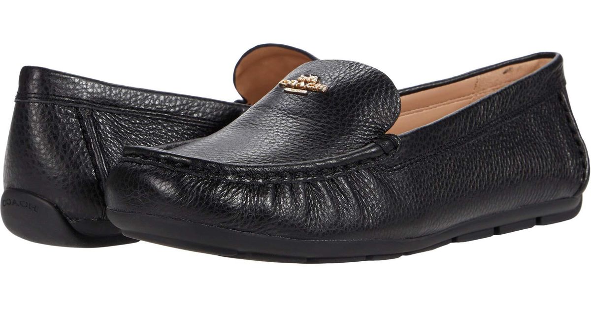 coach marley driver loafers blue
