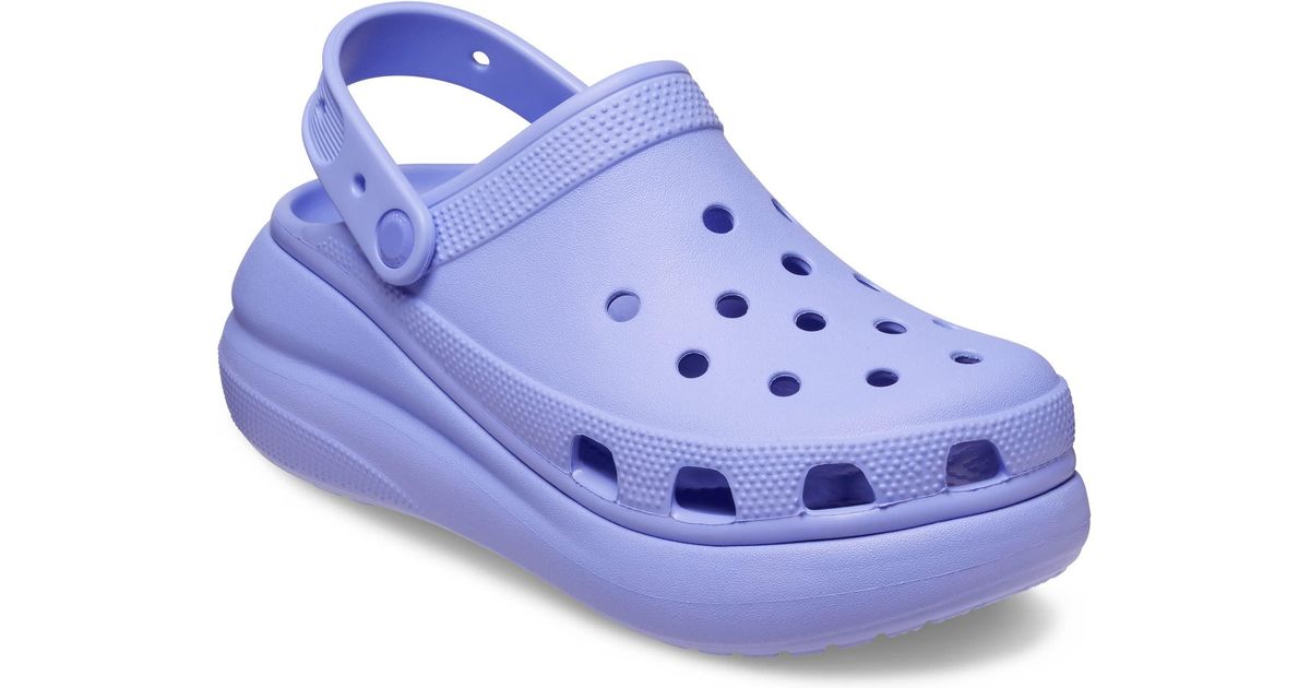 Crocsâ¢ Classic Crush Clog in Purple (Blue) | Lyst