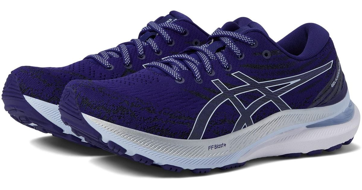Asics Synthetic Gelkayano in Blue Lyst