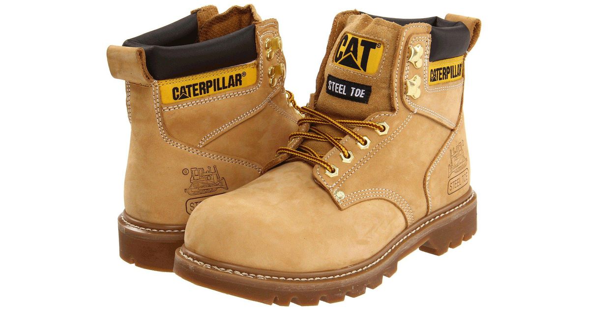 caterpillar 2nd shift steel toe boots
