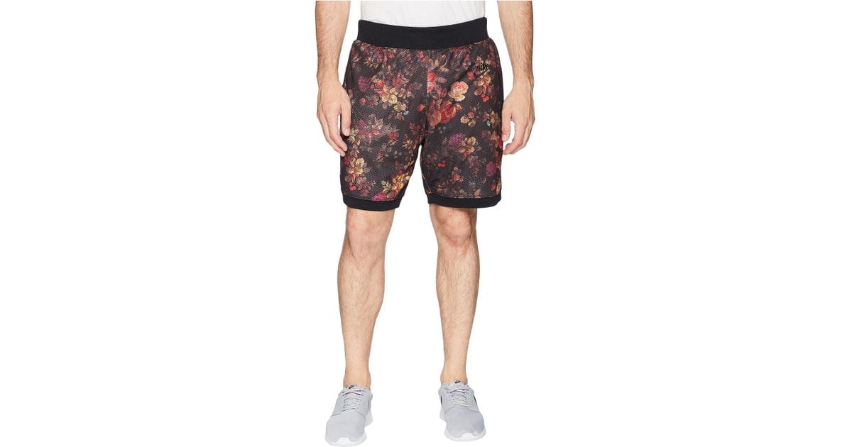Nike Synthetic Sb Dry Shorts Floral 