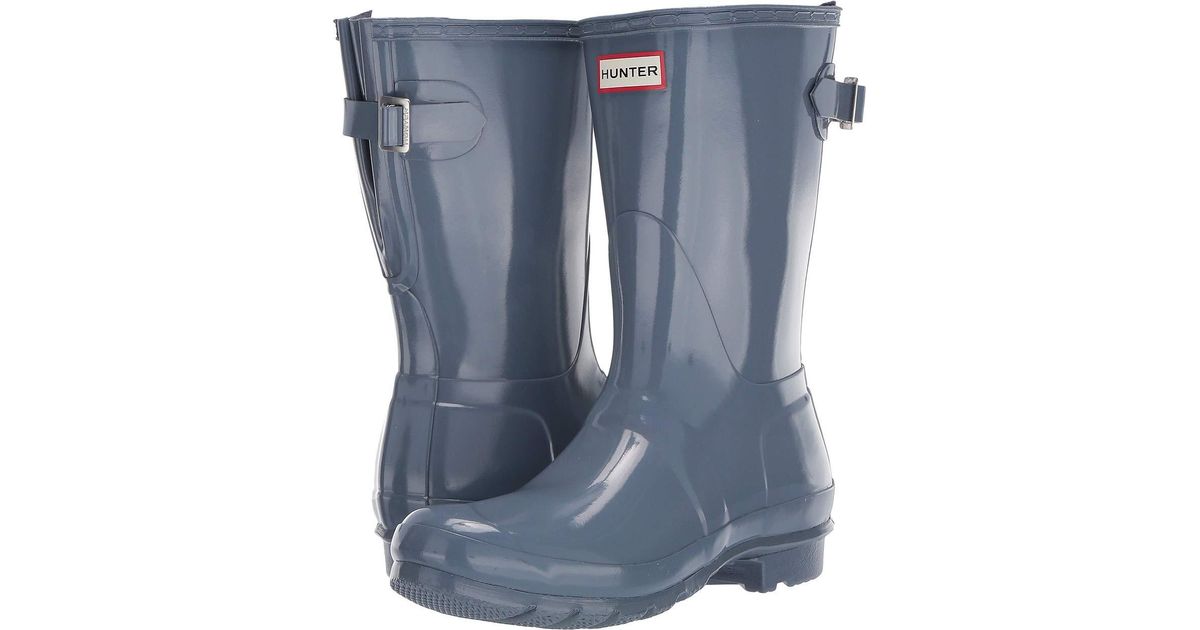 hunter gull grey boots
