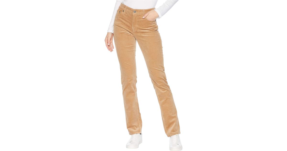 lauren ralph lauren premier straight corduroy jeans