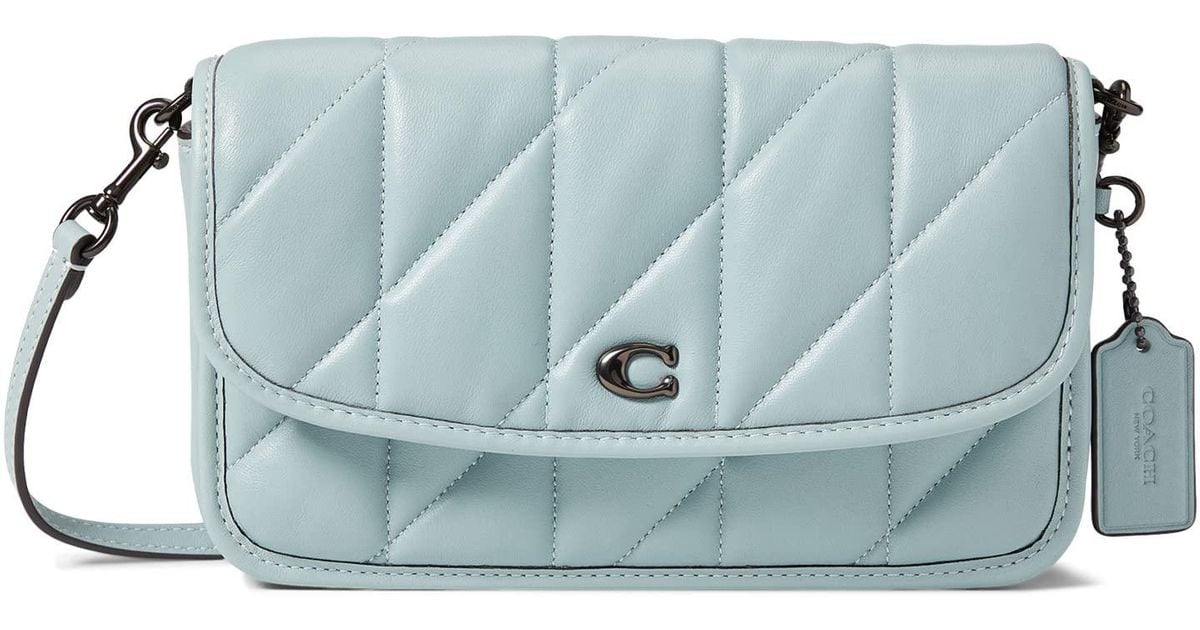 COACH Quilted Pillow Leather Hayden Crossbody in Blue Lyst