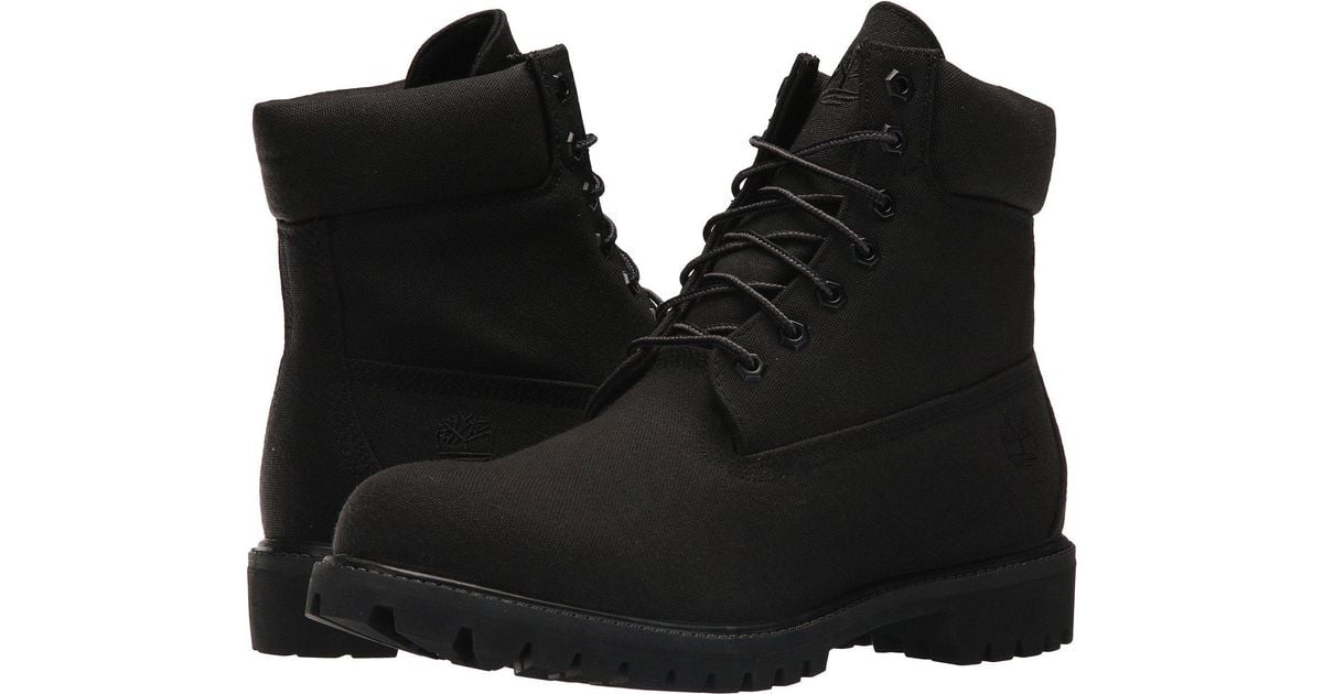 jet black timberland boots