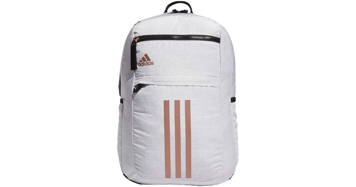 adidas unisex league 3 stripe backpack