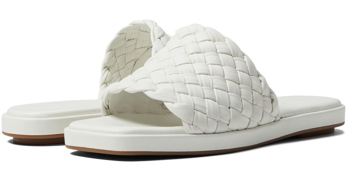 Vince Leather Rumi in White - Lyst