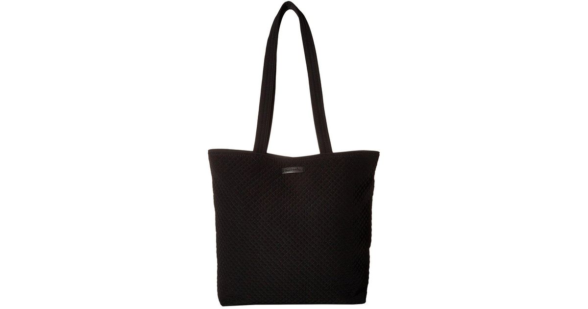 vera bradley black tote bag