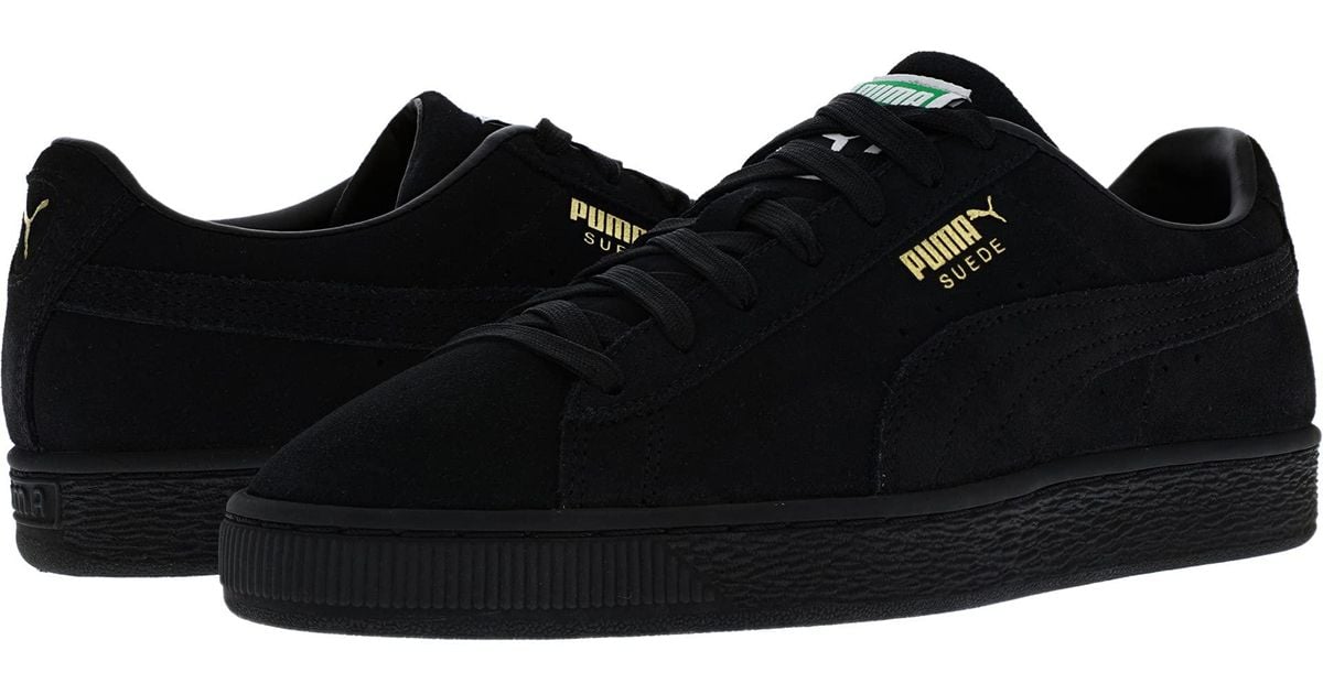 puma suede mens black