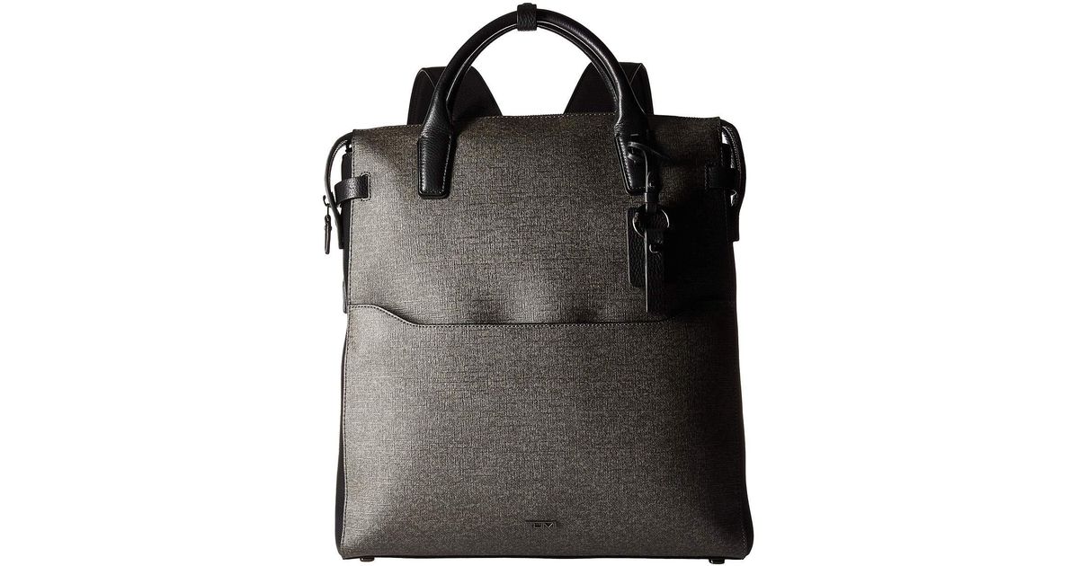 tumi earl grey backpack