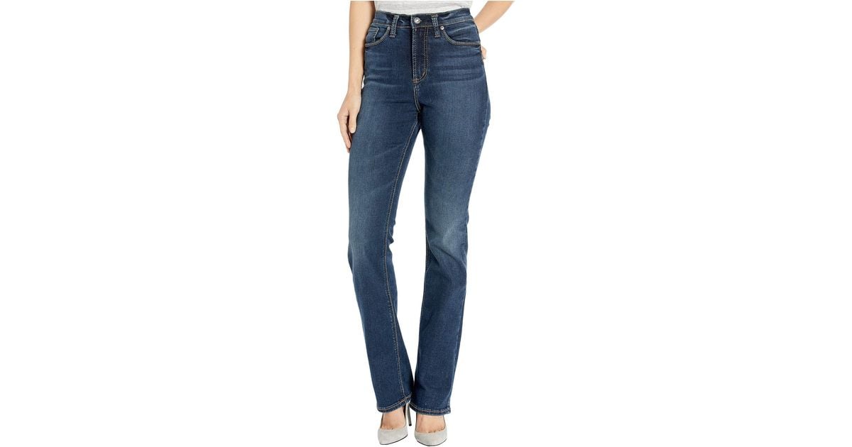 Silver Jeans Co. Denim Calley Super High-rise Curvy Fit Slim Bootcut ...