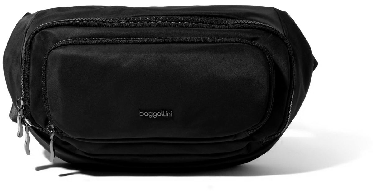 Baggallini On The Go Large Belt Bag Waist Pack in Black Lyst