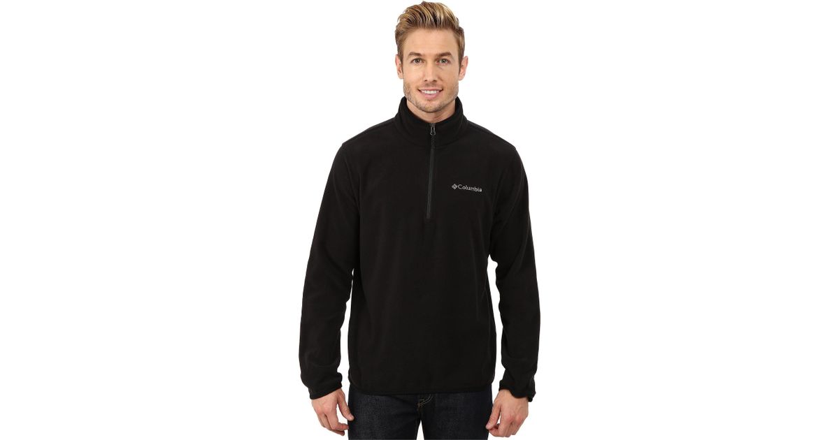 columbia men's pine ridge half zip fleece