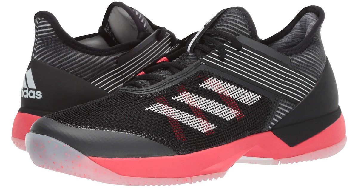 adidas black womens tennis shoes