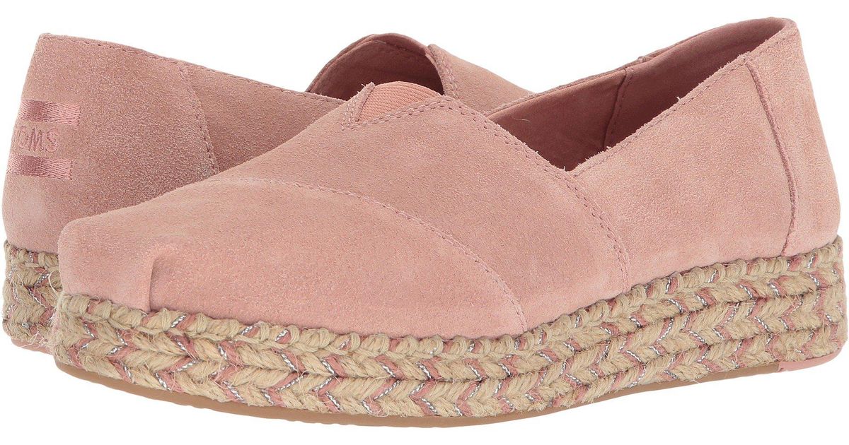 toms bloom suede platform espadrilles