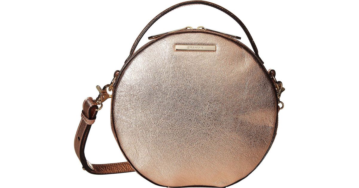 brahmin gold purse