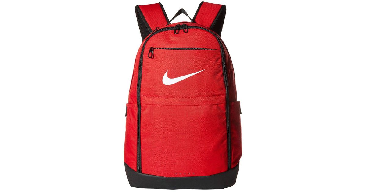 nike brasilia xl backpack red