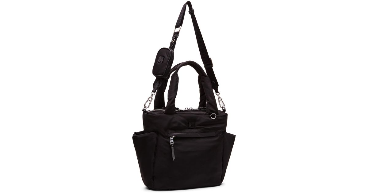 Steve Madden Bcobie Silky Nylon Small Tote in Black Lyst
