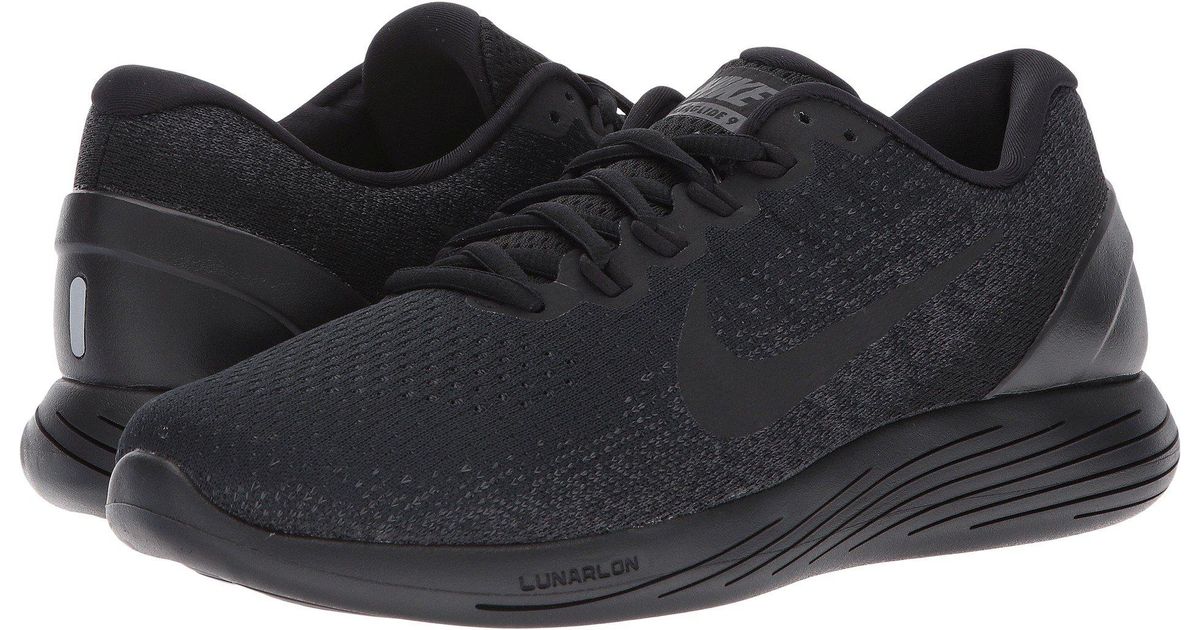 Nike Synthetic Lunarglide 9 in Black 