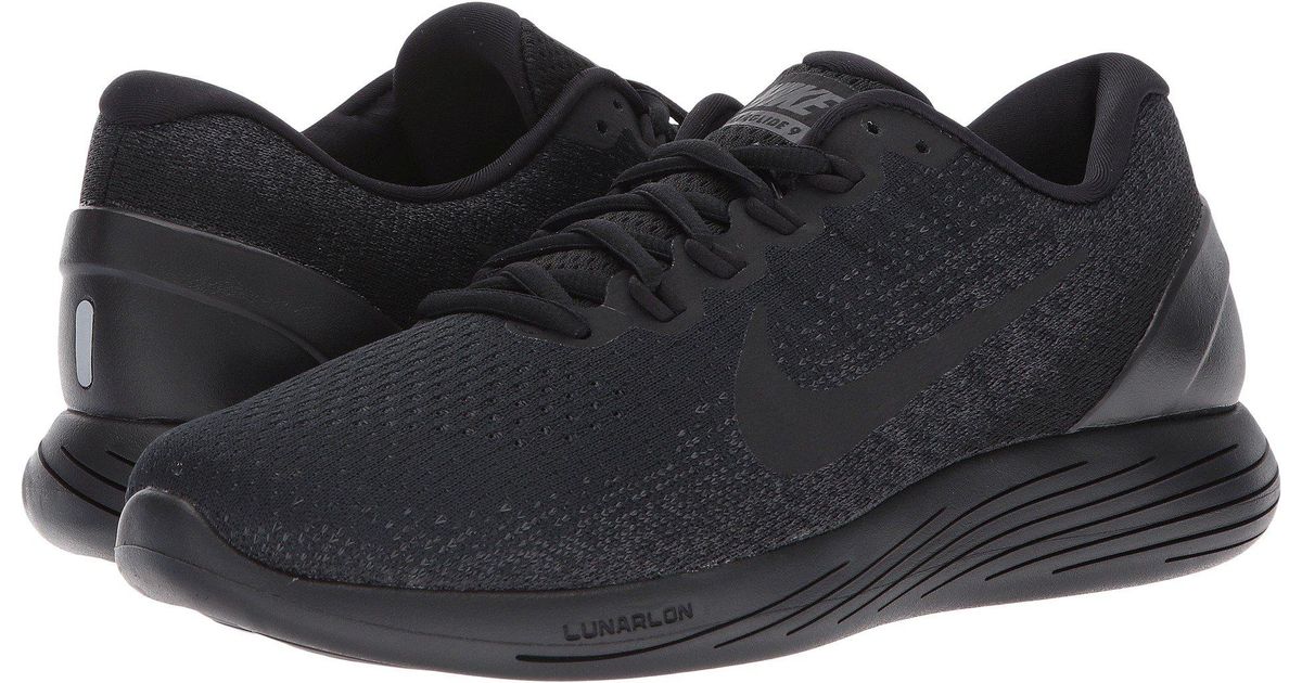 التقلب nike lunarglide all black 