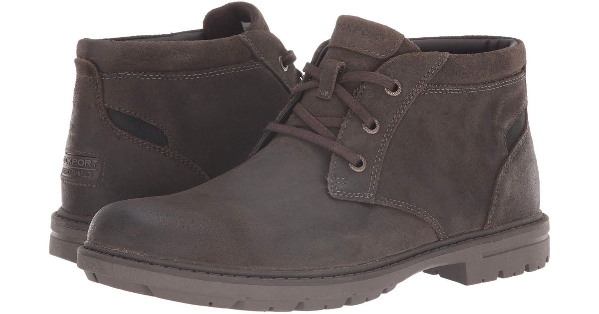 rockport tough bucks waterproof chukka