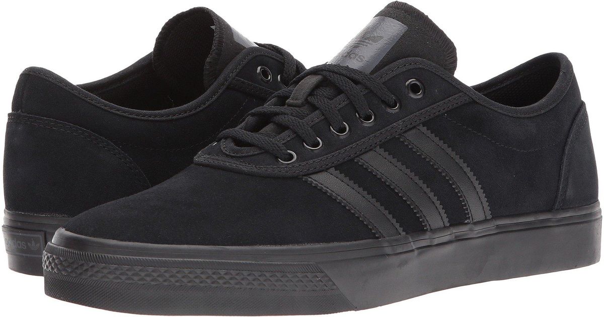 adi ease collegiate navy suede