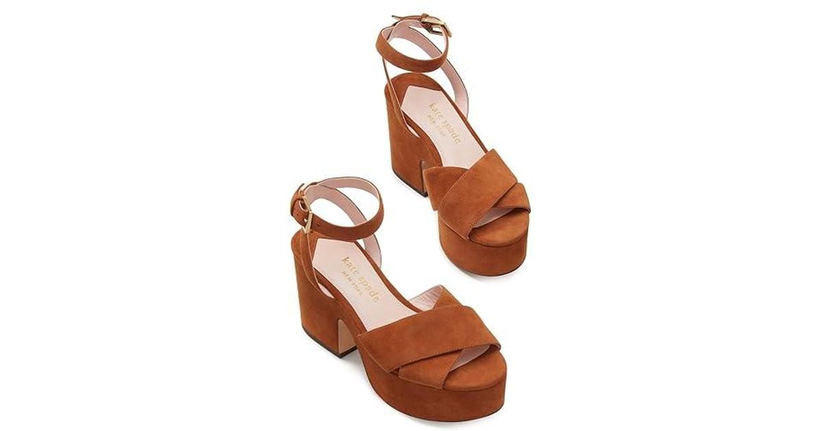 Sandals Designer By Kate Spade In Brown, Size: 6.5 main image 0