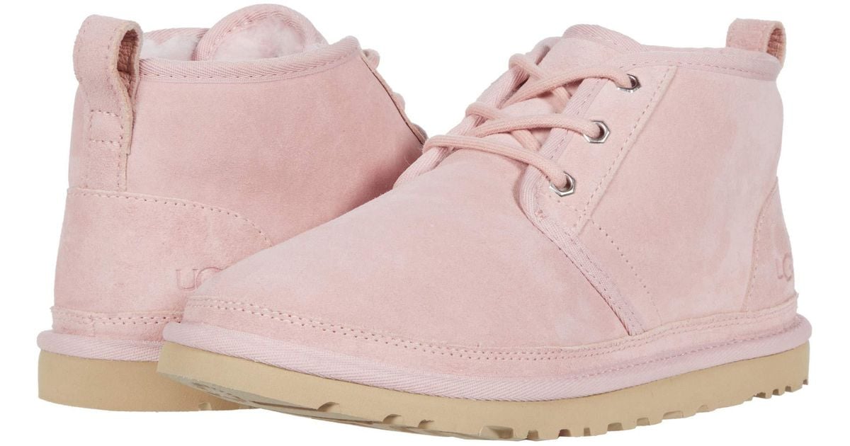UGG Leather Neumel in Pink - Lyst