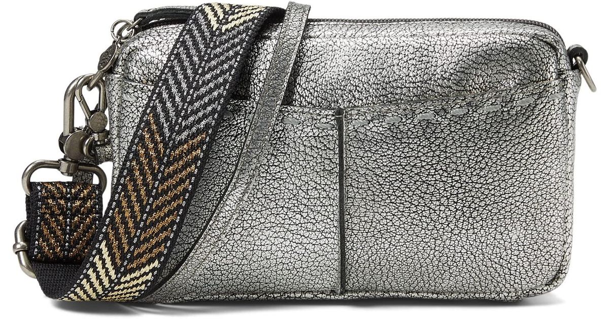 The Sak Cora Smartphone Crossbody in Gray Lyst