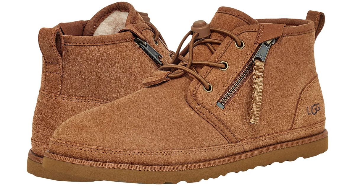 UGG Leather Neumel Dual Zip Boot in Brown for Men Lyst