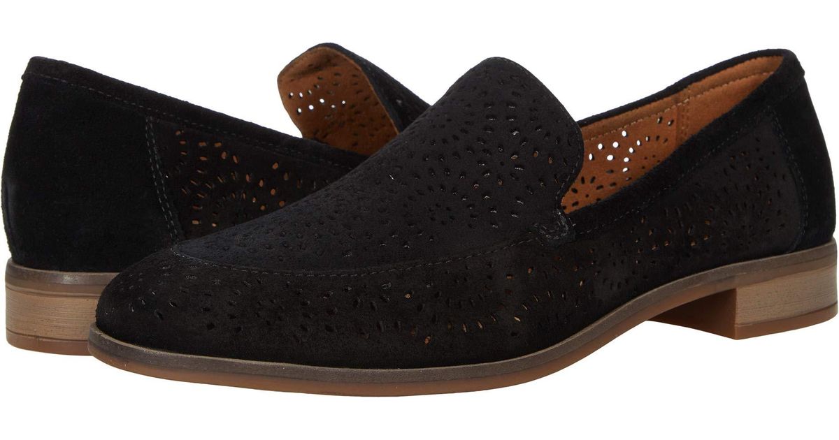 clarks trish strap black leather