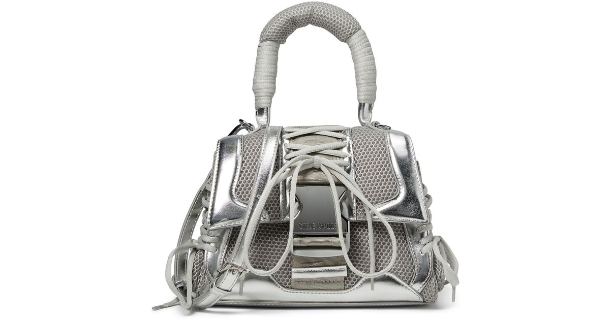 Steve Madden Diego Tophandle Bag in White Lyst