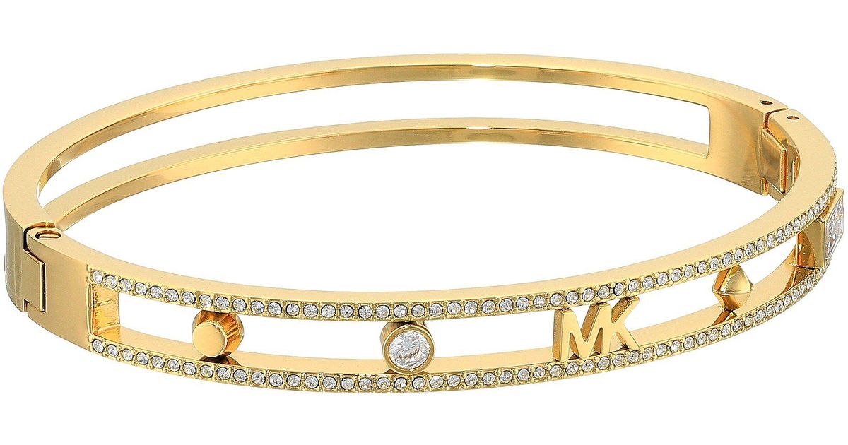 mk gold bracelet