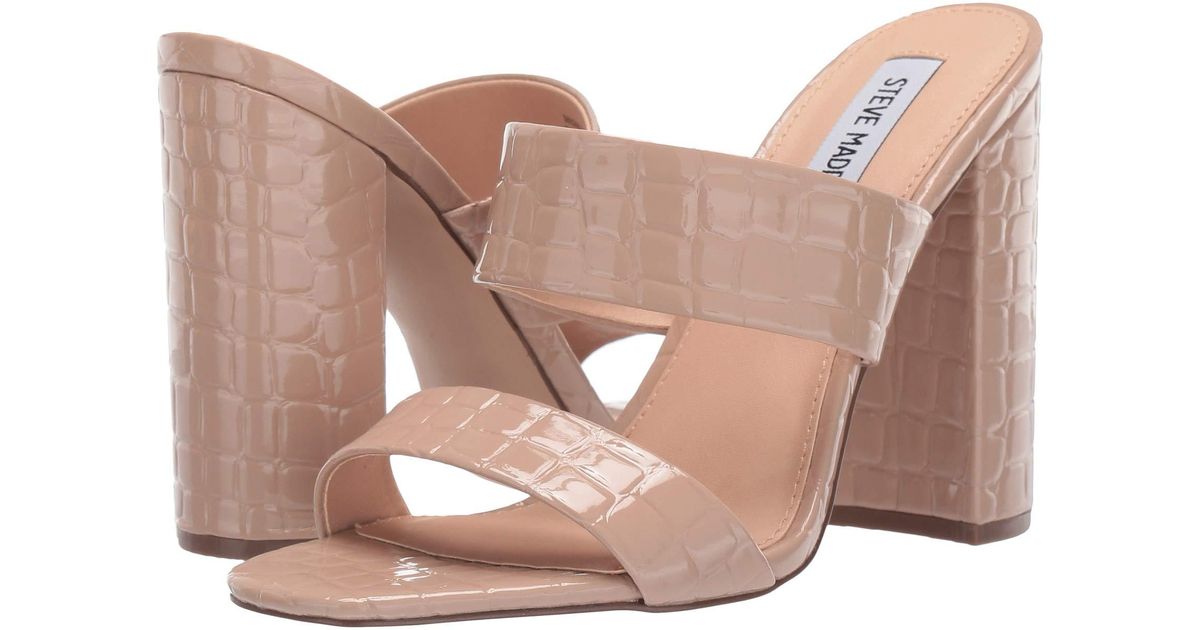 steve madden heeled mules