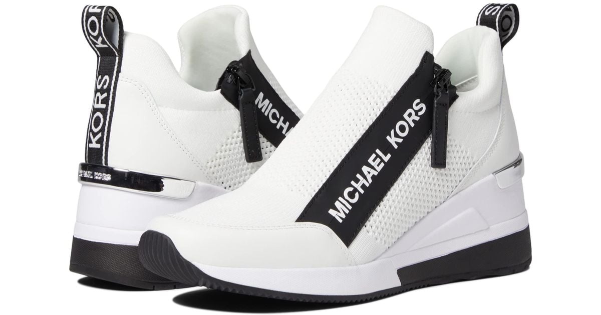 michael kors wedge trainers sale