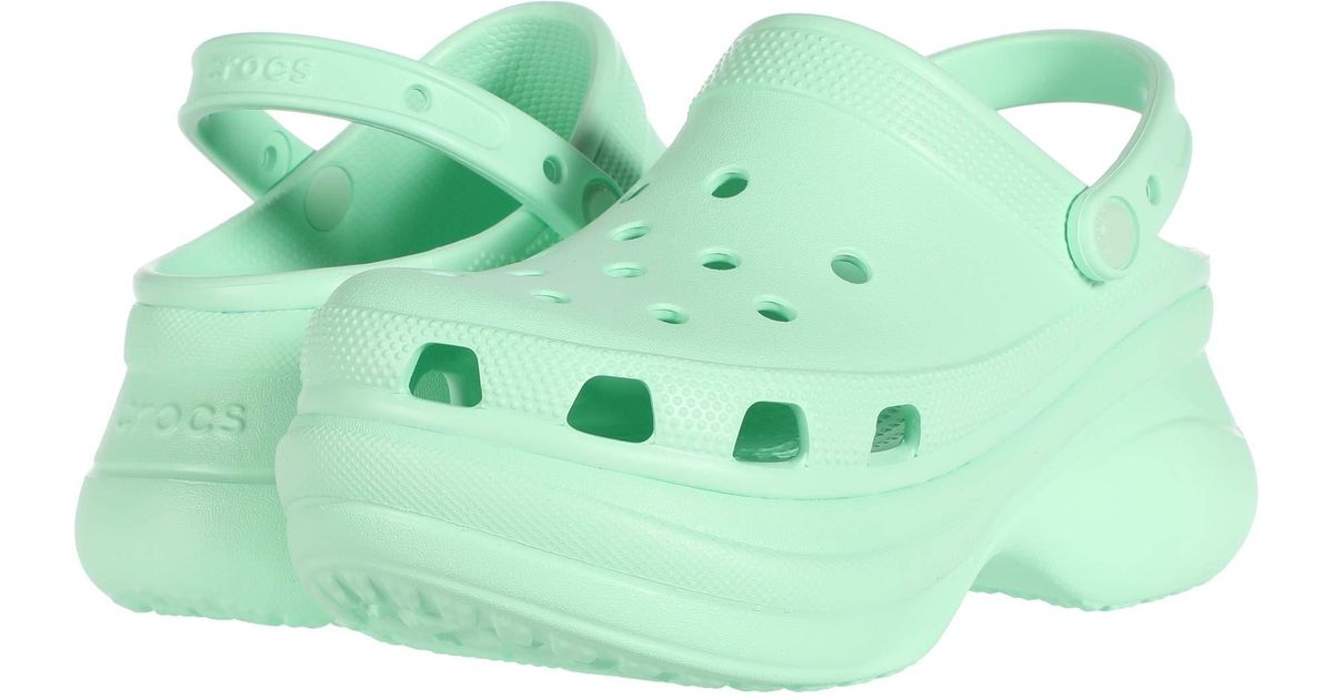 crocs classic bae translucent tropical clog