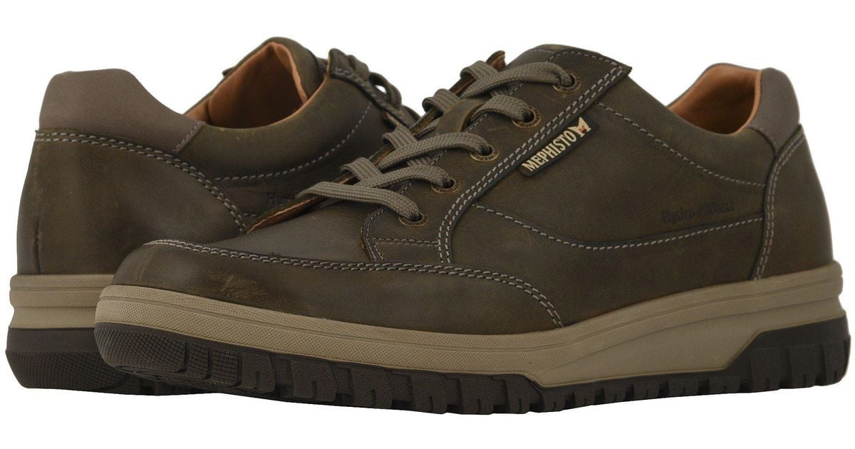 Mephisto Leather Paco (dark Brown Montana/clint) Men's Lace Up Casual