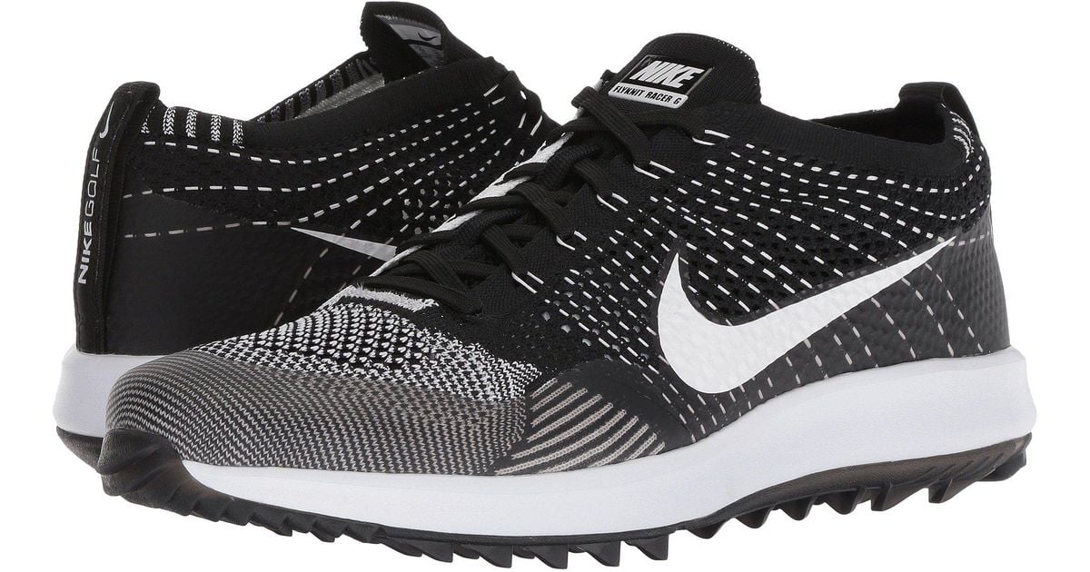 nike men's flyknit golf shoes