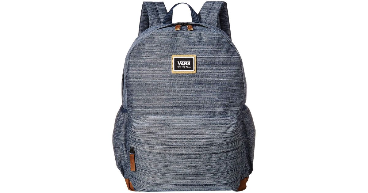 vans navy backpack