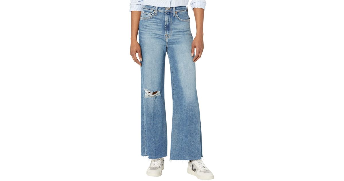 7 For All Mankind Ultra High-rise Cropped Jo In Luxe Vintage Lyme in ...