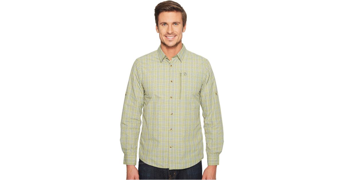 fjallraven abisko hike shirt