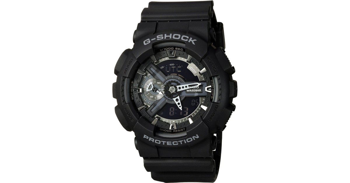 g shock ga 110 full black