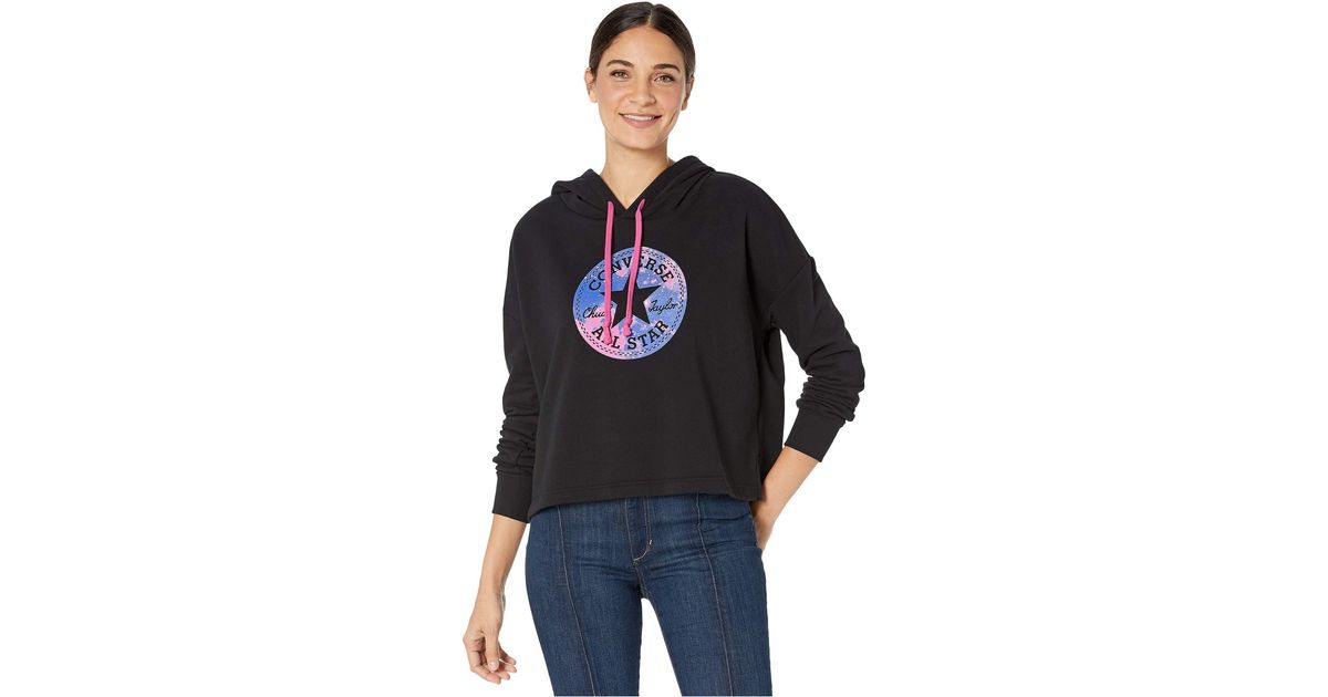 black converse hoodie womens