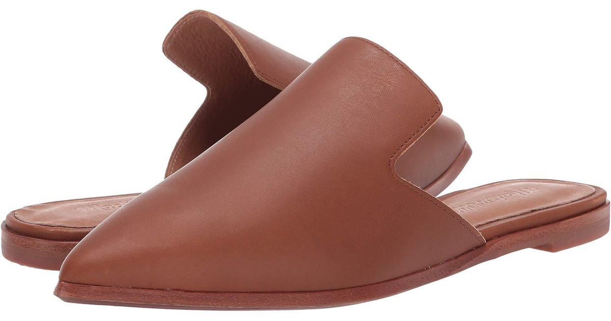 the gemma mule in leather