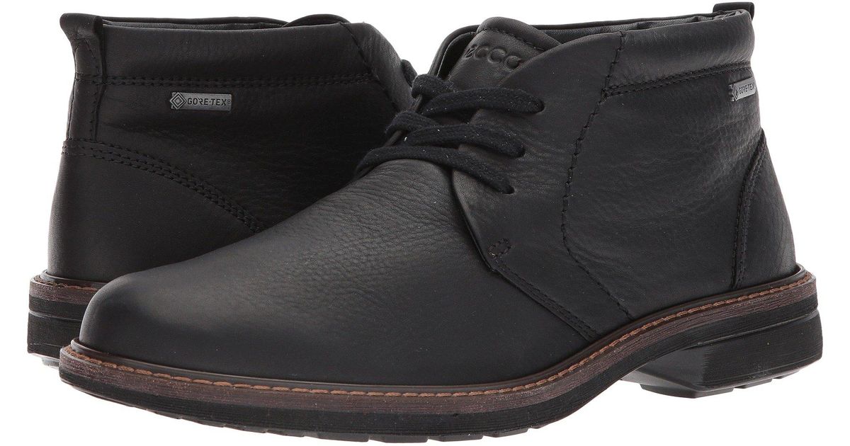 Ecco Turn Gore-tex in Black for Men | Lyst