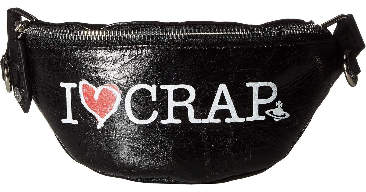 vivienne westwood i love crap bag